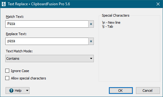 Desktop Customization Software, Clipboard Software Screenshot