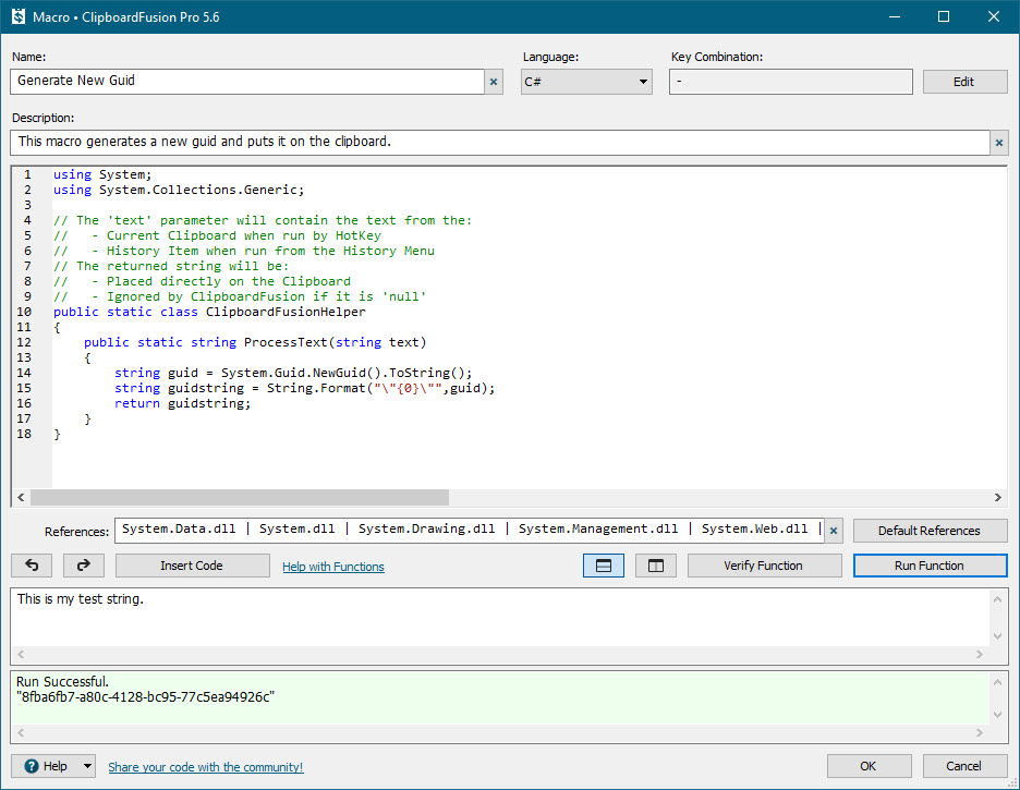 ClipboardFusion, Desktop Customization Software Screenshot
