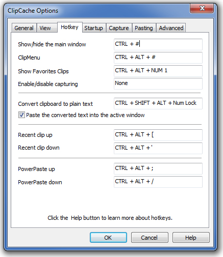 Clipboard Software, ClipCache Pro Screenshot