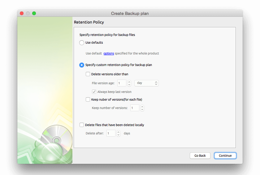 Cloudberry Backup for Mac Screenshot 11
