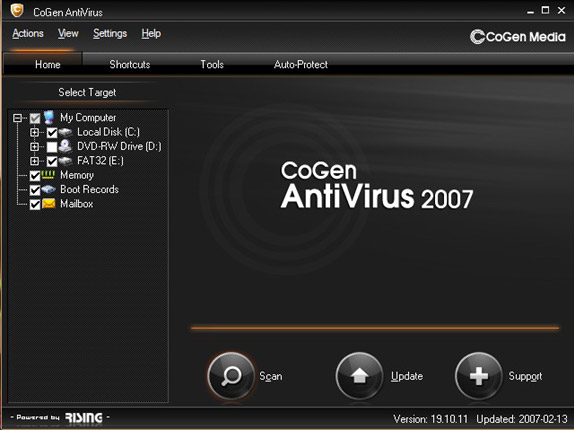 CoGen AntiVirus Screenshot