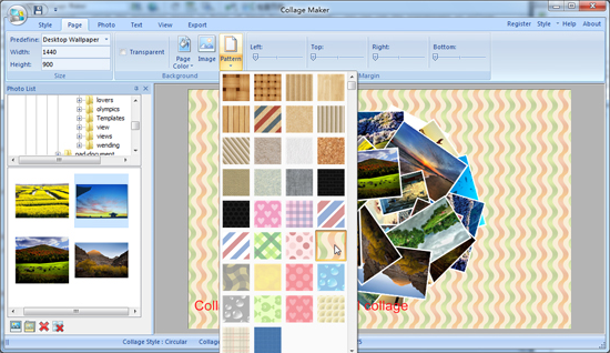 Collage Maker, Design, Photo & Graphics Software Screenshot