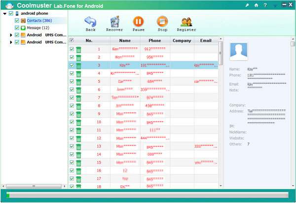 Security Software, Backup and Restore Software Screenshot