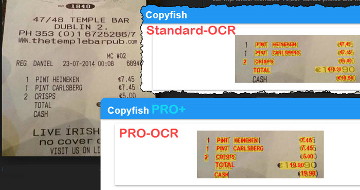 Copyfish PRO - Get text from images and PDF, Typing Software Screenshot