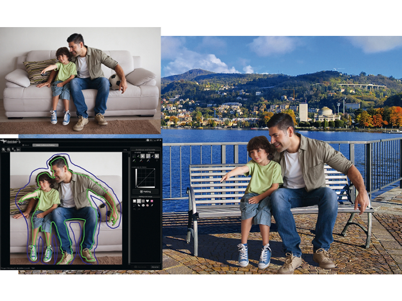 Cutout Standard, Photo Editing Software Screenshot