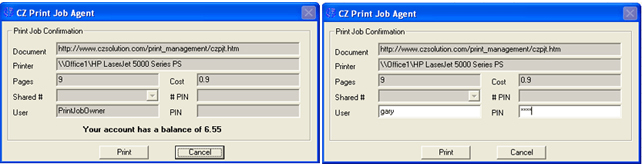 Cz print job tracker 7. 0 serial
