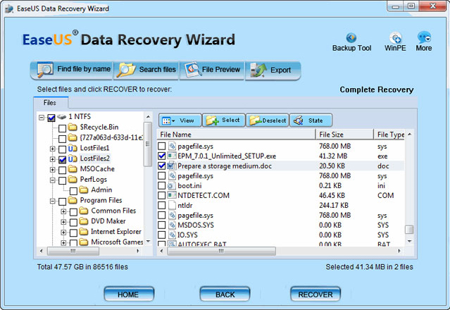 data recovery wizard professional 8.5