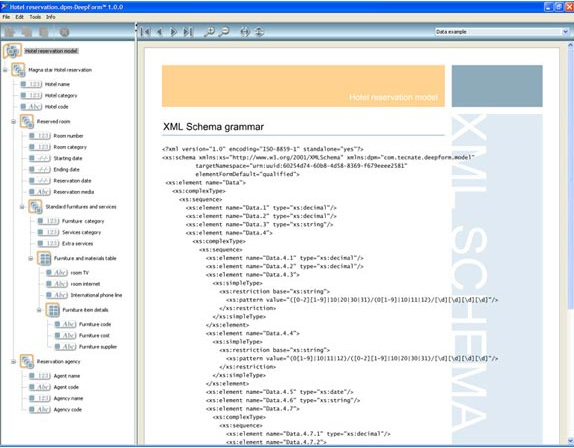 DeepForm, Development Software Screenshot
