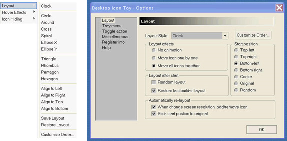 Desktop Icon Toy Screenshot