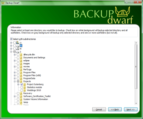 Directory Lister Pro and Backup Dwarf Professional Screenshot 14