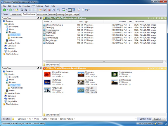 Directory Opus 9 Screenshot