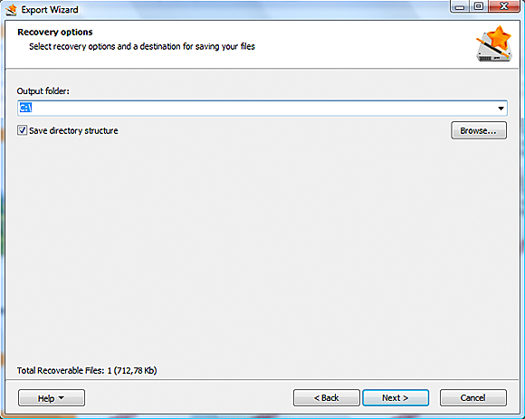 Disk Recovery Wizard  Standard License, Software Utilities, Recovery Software Screenshot