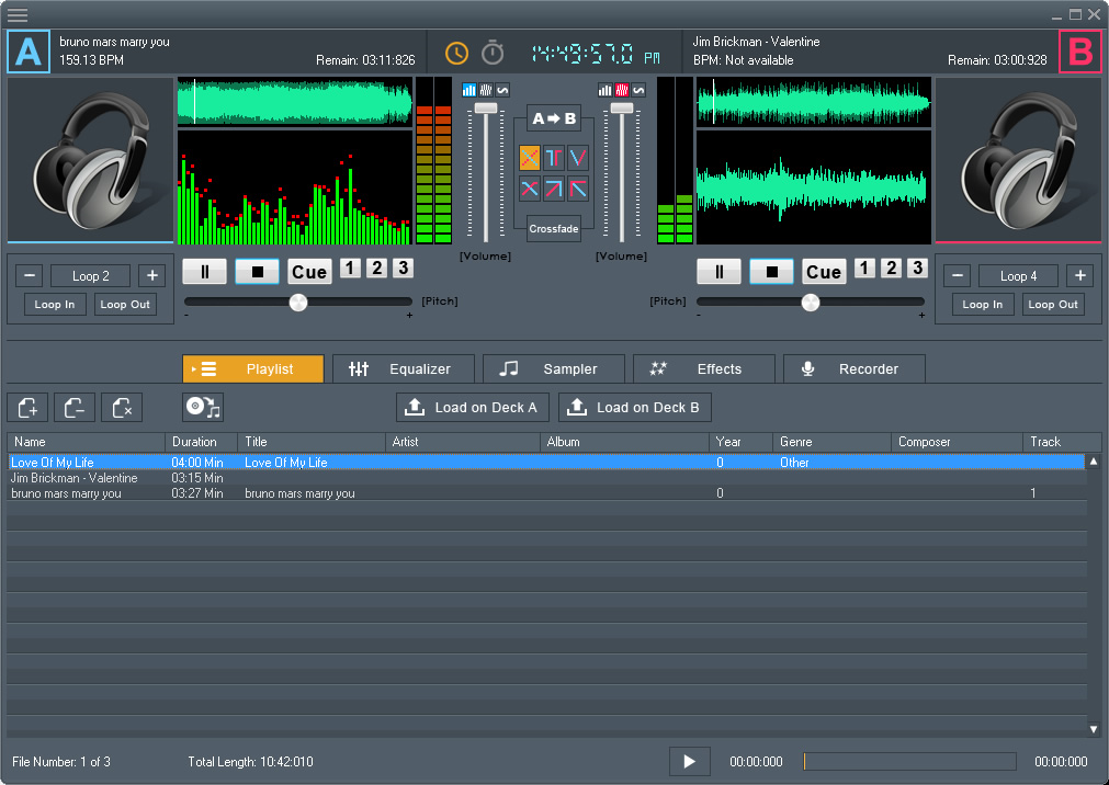 DJ Mix Studio Screenshot