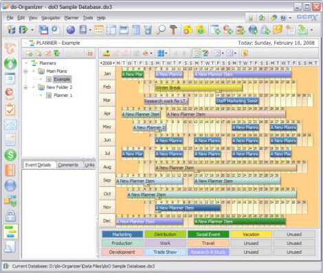 Productivity Software, Organization Software Screenshot