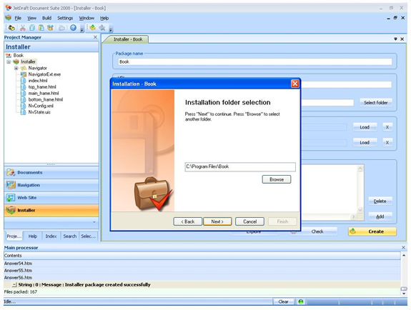 Help Authoring Software, Document Suite 2008 Screenshot
