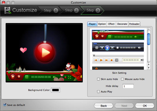 Doremisoft Video to Flash Converter, Video Software Screenshot