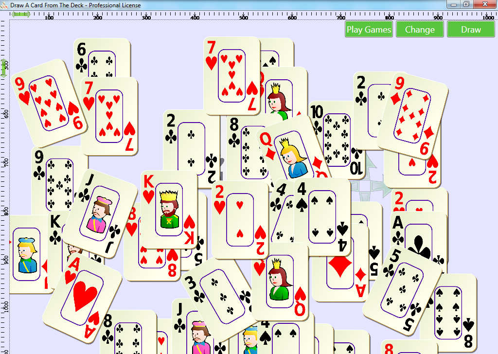 Draw A Card From The Deck Screenshot