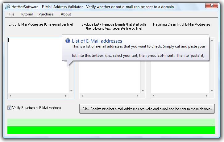 power email address extractor and validator