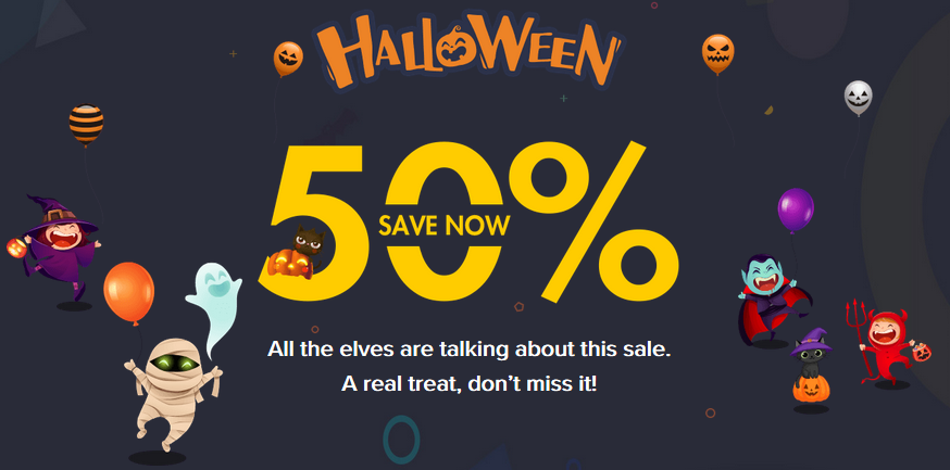 EaseUS Halloween Offer Screenshot