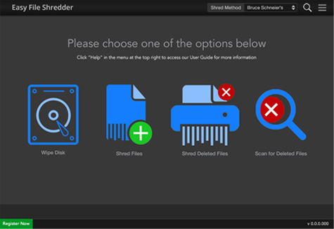 Other Utilities Software, Easy File Shredder Screenshot