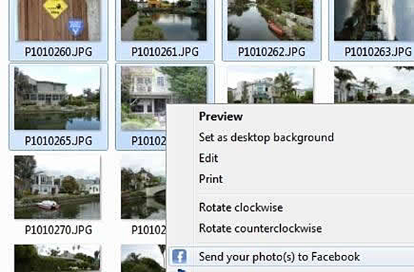 Easy Photo Uploader for Facebook Screenshot