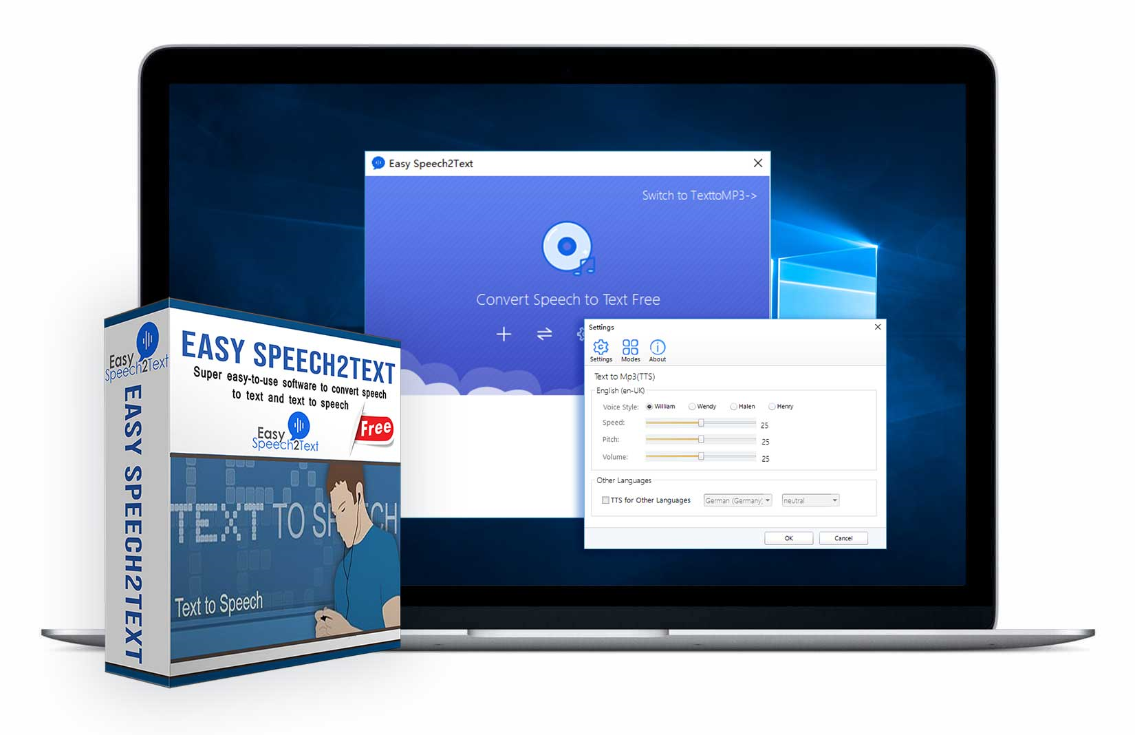 EasySpeech2Text Pro Screenshot