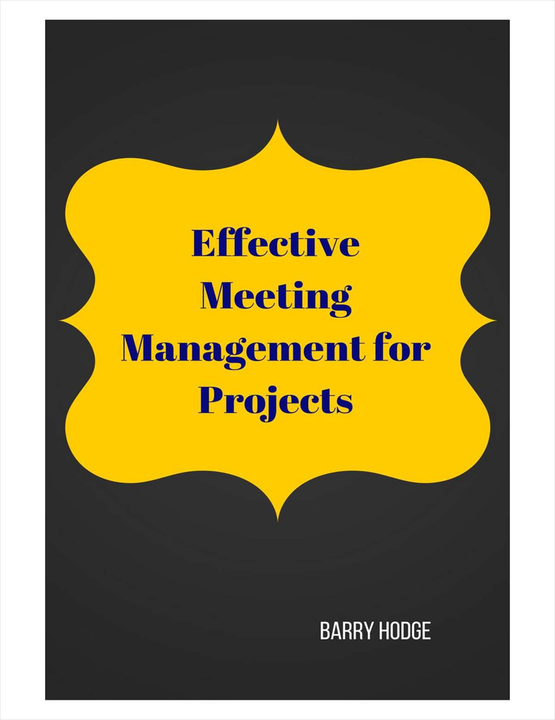 Effective Meeting Management for Projects Screenshot