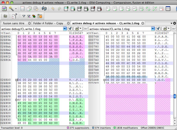 Ellié Computing Merge, Development Software Screenshot