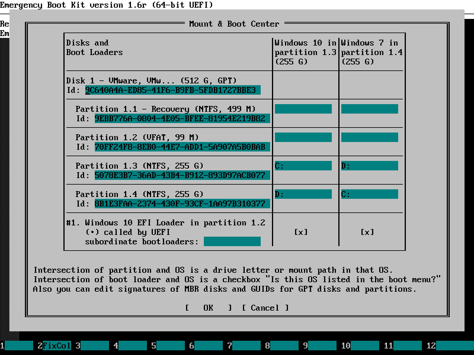Emergency Boot Kit, System Inventory Software Screenshot