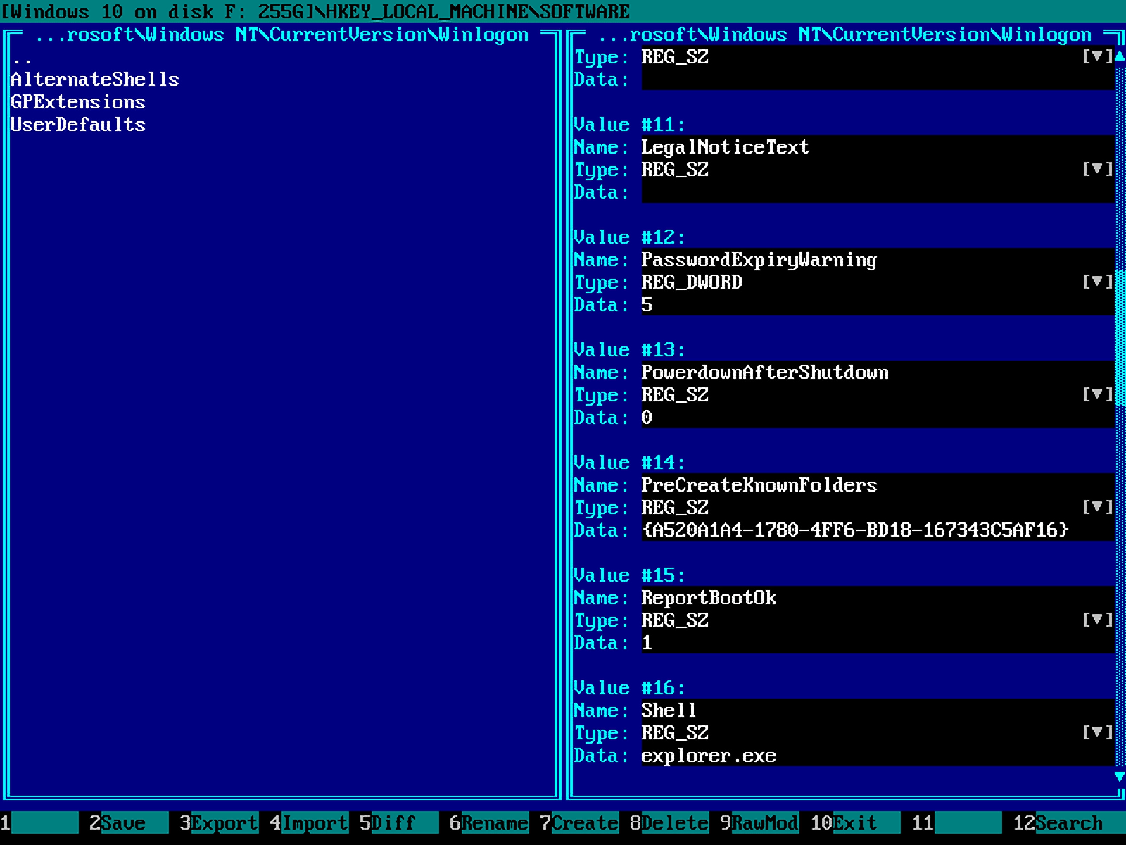 Software Utilities, Emergency Boot Kit Screenshot