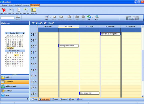 EverDesk Mail, Internet Software, Email Client Software Screenshot