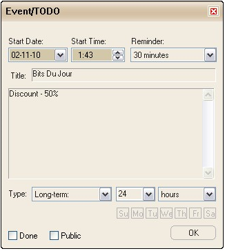 Exstora Pro, PIM Software Screenshot