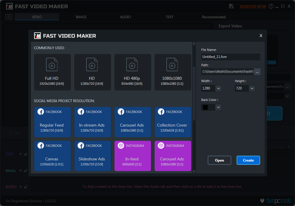Fast Video Maker Screenshot