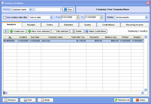 free invoice maker software download