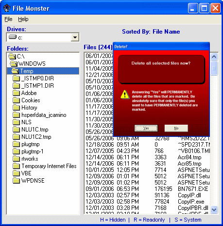 File Monster Screenshot