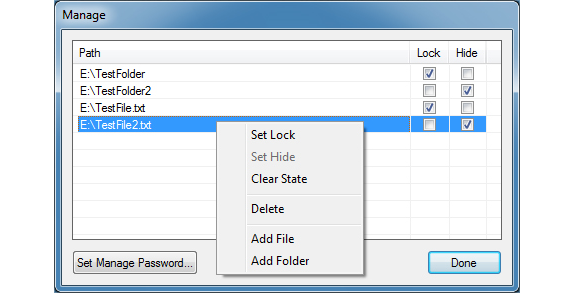 Security Software, FileWall Screenshot