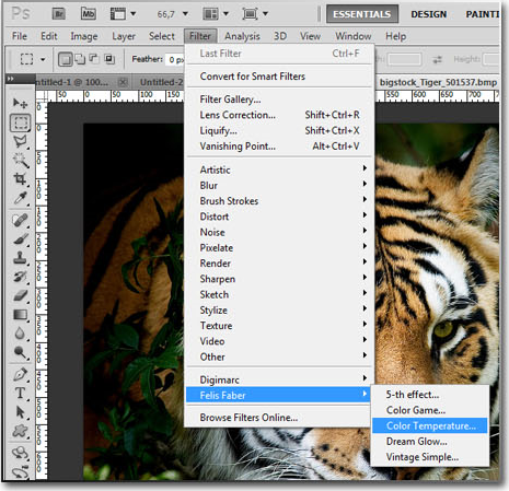 Video Software, Fima Effects Pack Screenshot