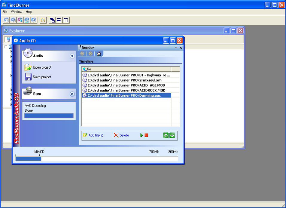 free cd burning software for window xp