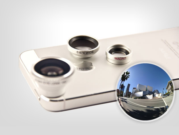 Fisheye Universal Lens Kit: Get A New Perspective With Macro & Wide-Angle Lenses Screenshot