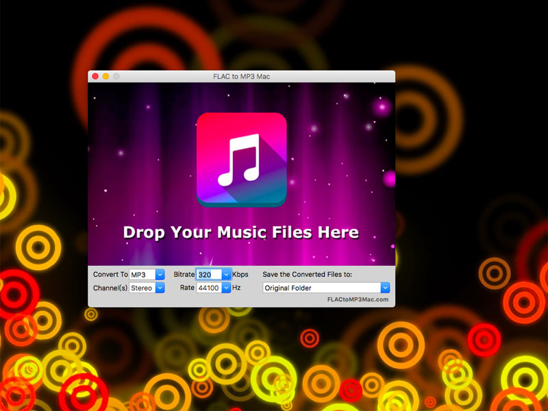 FLAC To MP3 Mac Screenshot