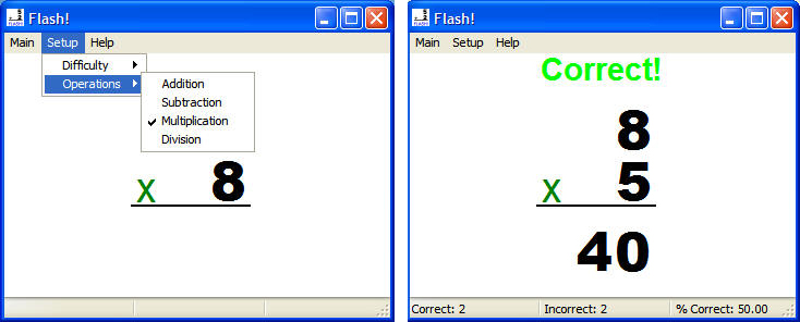 math flash software