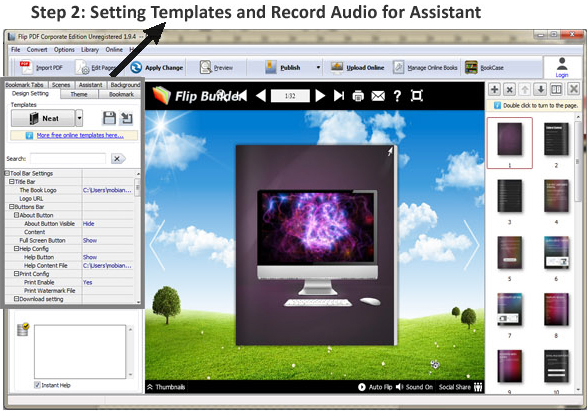 Presentation Software Screenshot