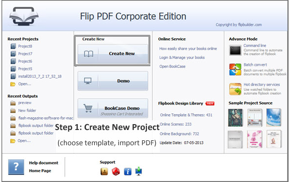 Flip PDF Corporate Edition Screenshot