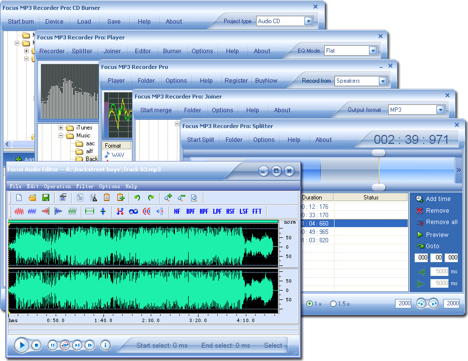 mp3 audio recorder software