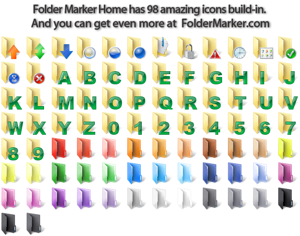 Folder Software, Folder Marker Home Screenshot