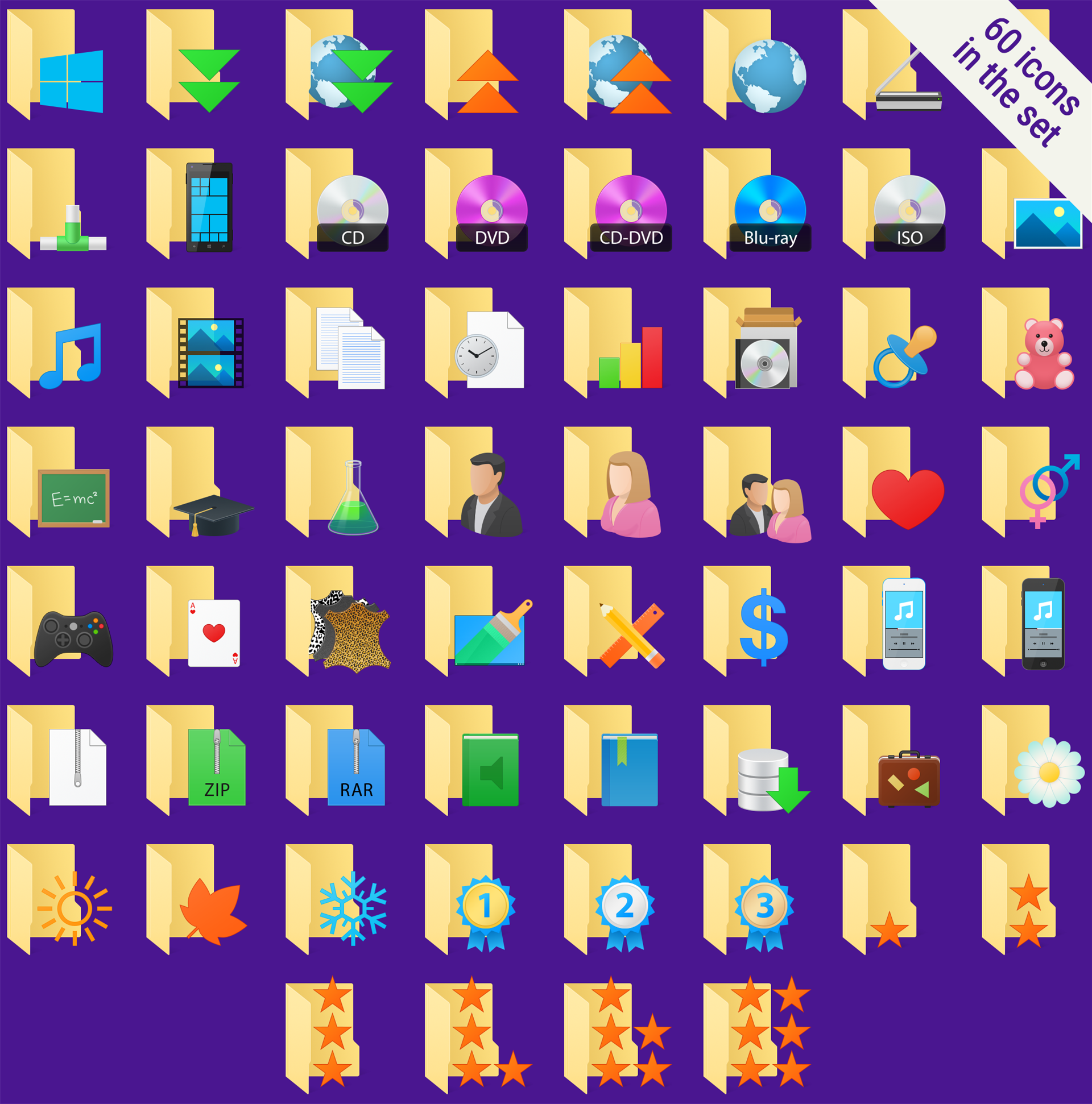 Folder Marker Pro + Everyday 10 Folder Icons Bundle Screenshot