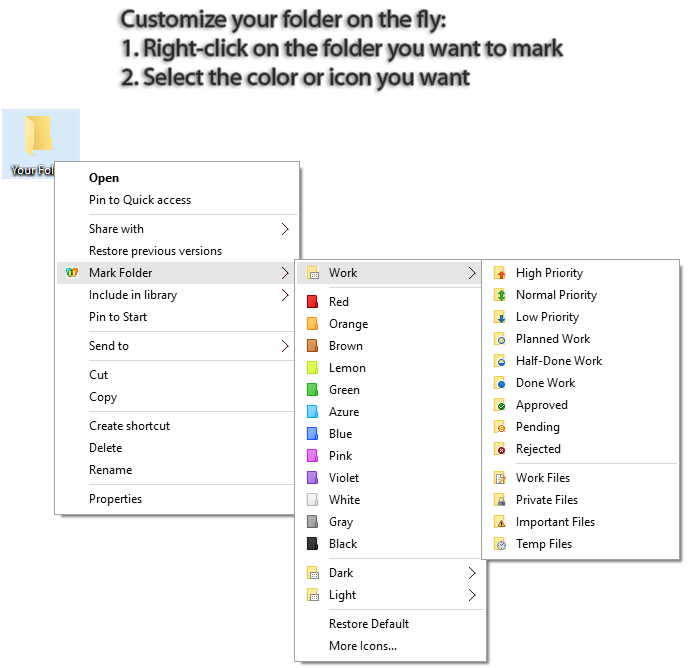 Folder Software Screenshot