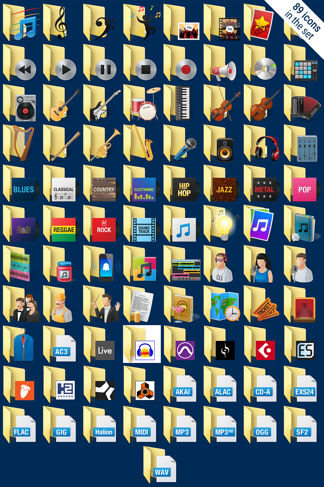 Folder Marker Pro + Music Folder Icons Bundle Screenshot