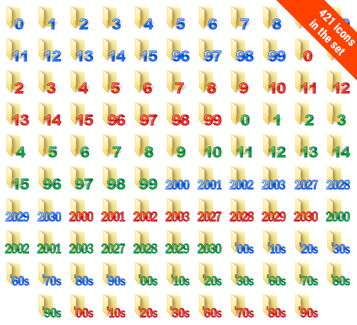 Folder Marker Pro + Numbered Folder Icons Bundle Screenshot