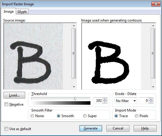 Design, Photo & Graphics Software, FontCreator Home Edition Screenshot